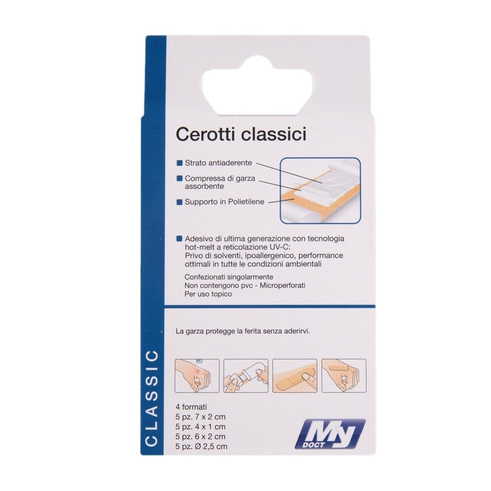 MyDoct Cerotti Classici Assortiti 20Pz.