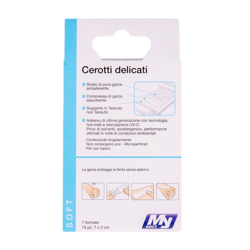 MyDoct Cerotti Delicati Monoforma 15Pz.