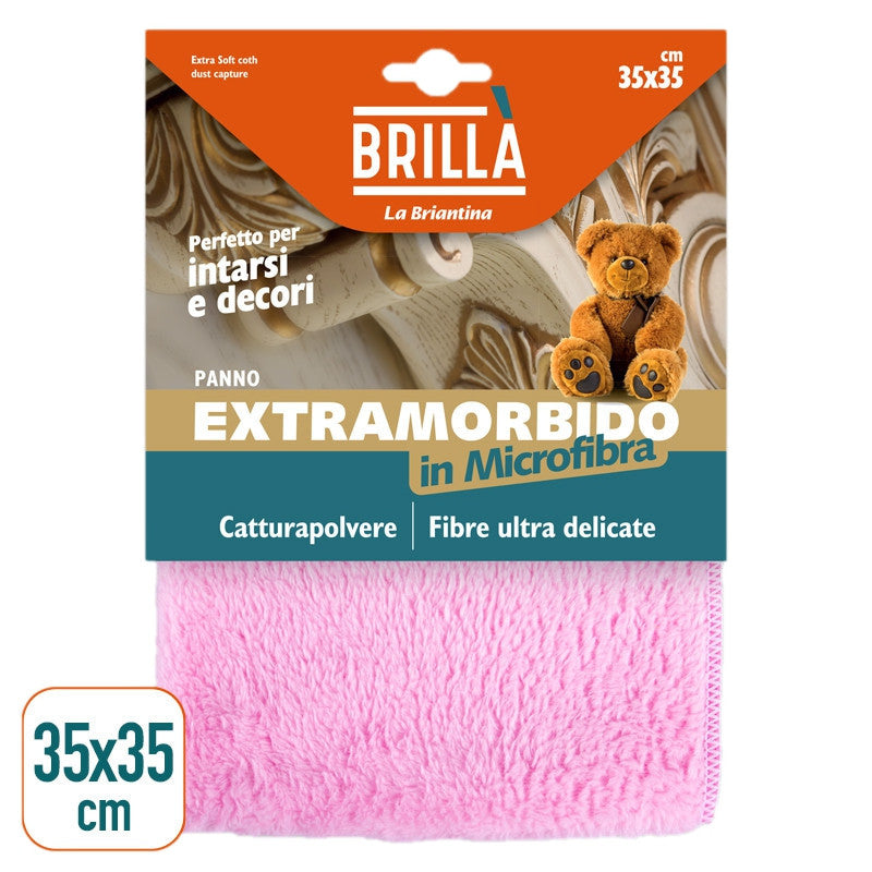 Brillà - Extra-soft microfibre cloth 35x35