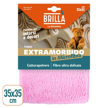 Brillà - Extra-soft microfibre cloth 35x35