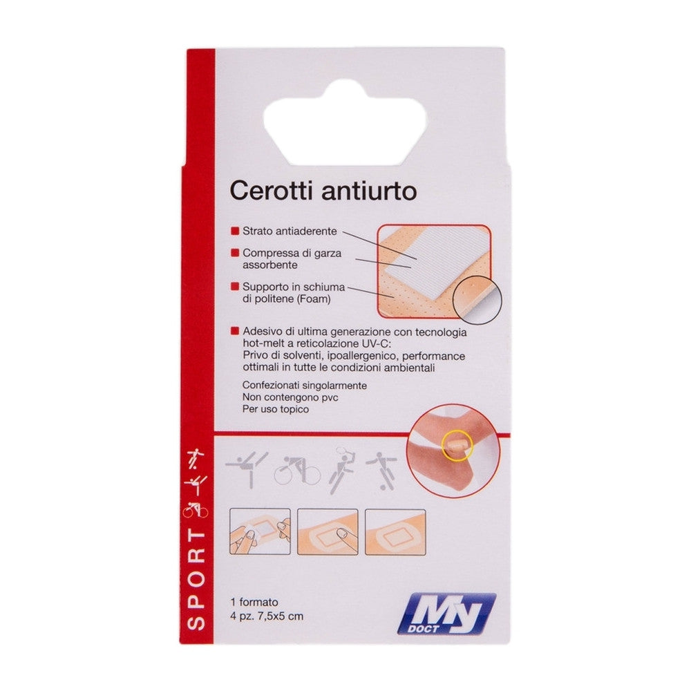 MyDoct - Big Sport Skin Color Patches 4Pcs