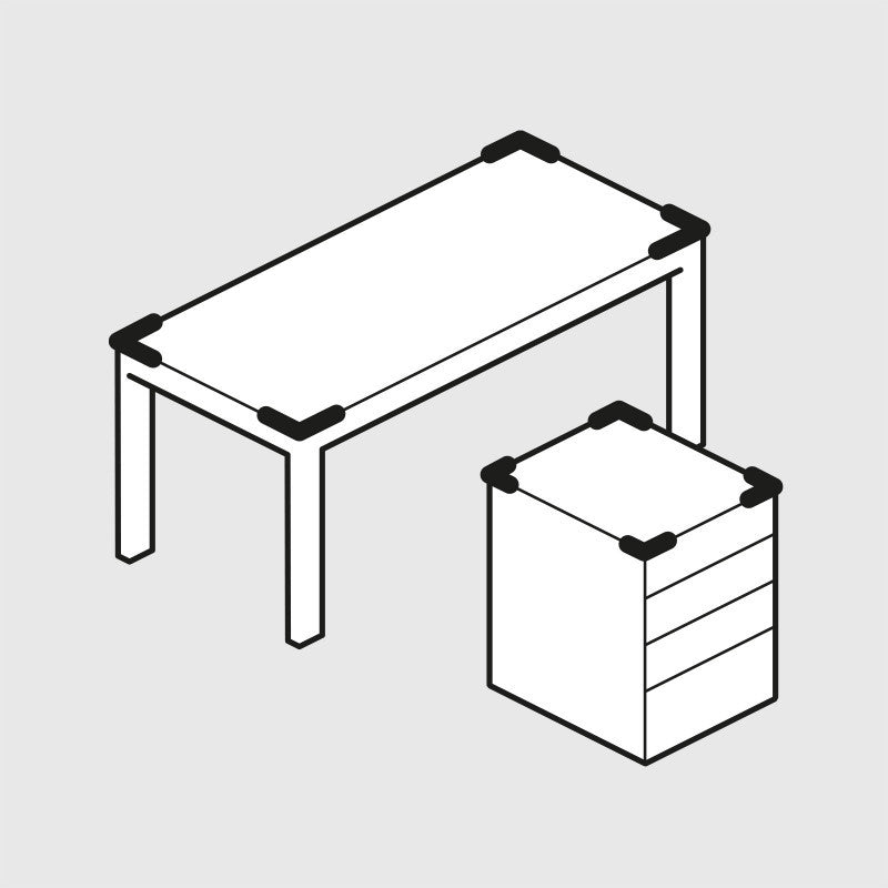 Brillà Paraspigoli In Pvc Antiurto 6Pz