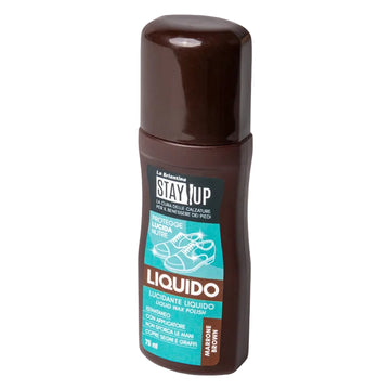 Brillà - Lucido Liquido Marrone Per Calzature