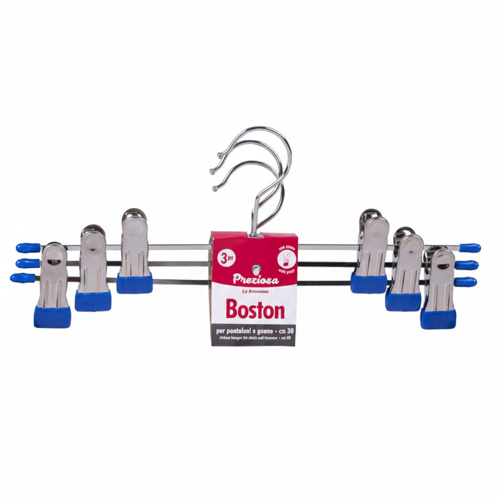 Brillà - Appendigonna Boston 30Cm 2Pinze 3Pz