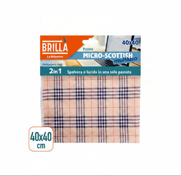 Brillà - Micro-Scottish cloth 40x40 cm