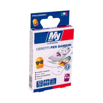 My Cerotti Kids Tattoo Effect 12Pz Emoji Assortiti