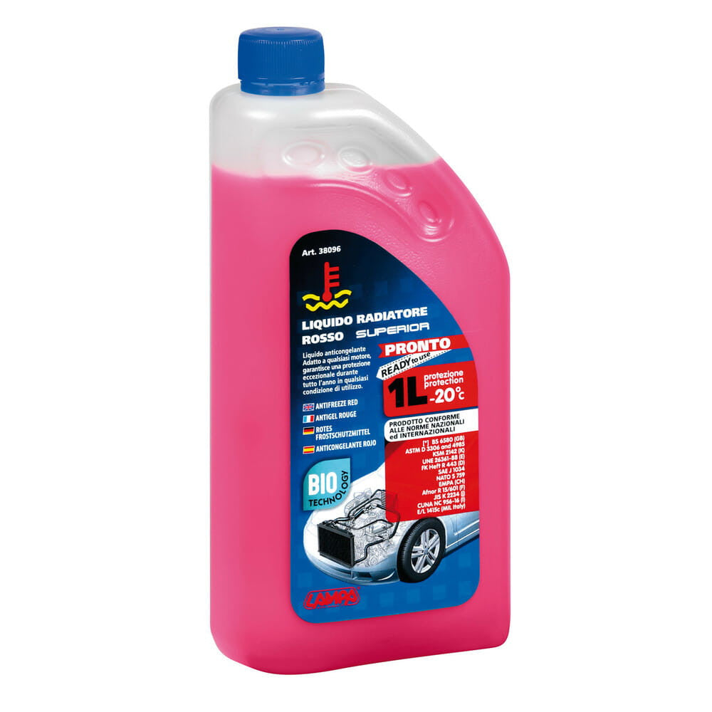 Lampa - Liquido radiatore rosso 1L pronto