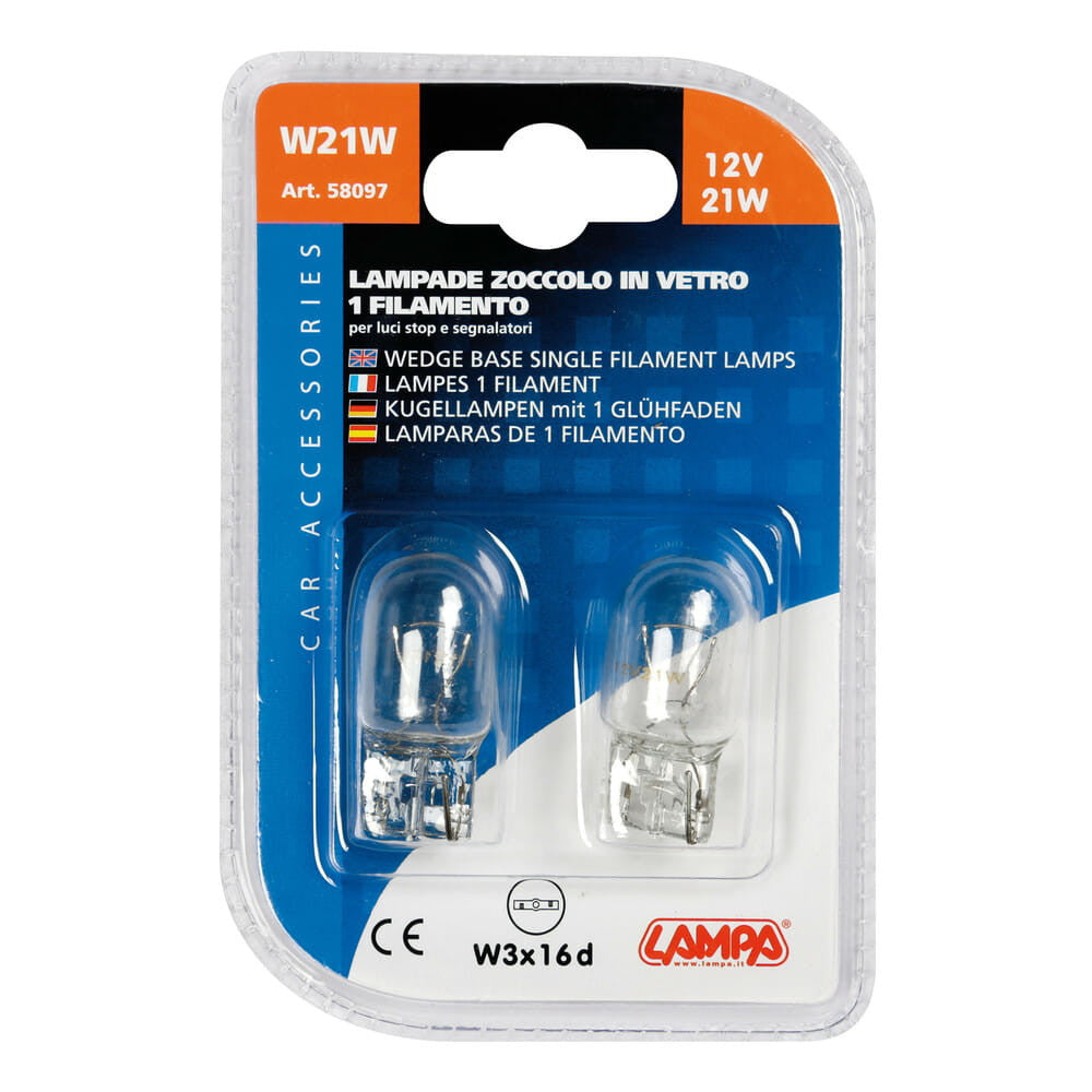 Lampa Lampade 12v W3 x 16D 21W