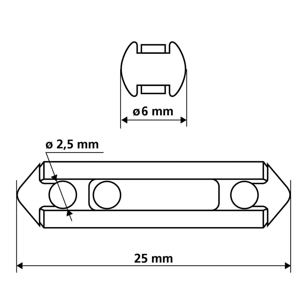 Lampa Fusibile Per Auto 10Pz