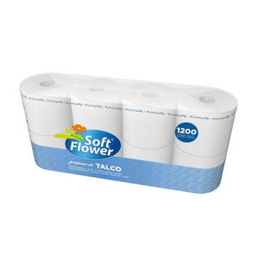 Soft Flower - Carta igienica talco 3Veli 8pz