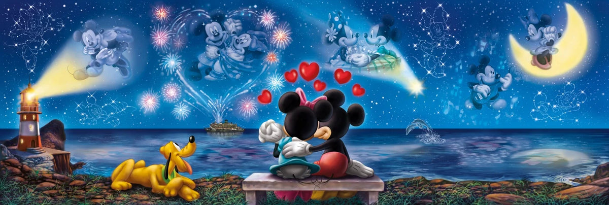 Disney Max.Puzzle 1000Pz Mick Minnie