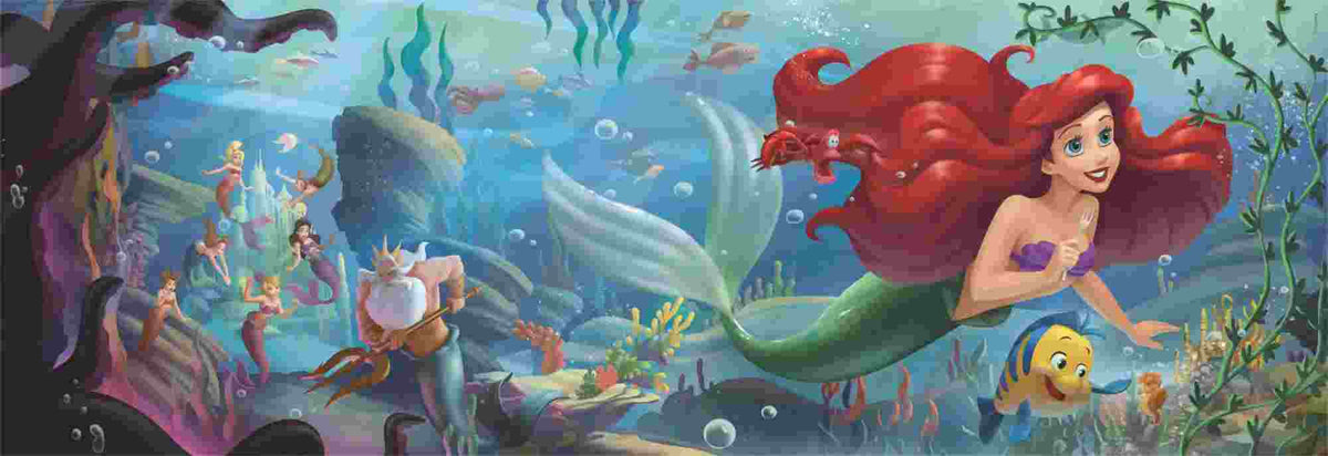 Disney Max.Puzzle 1000Pz Sirenetta
