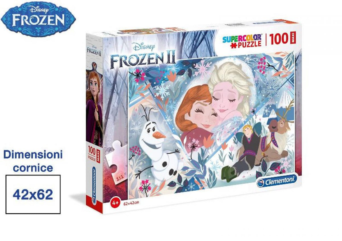 Disney Max.Puzzle 100Pz 62X42 Frozen