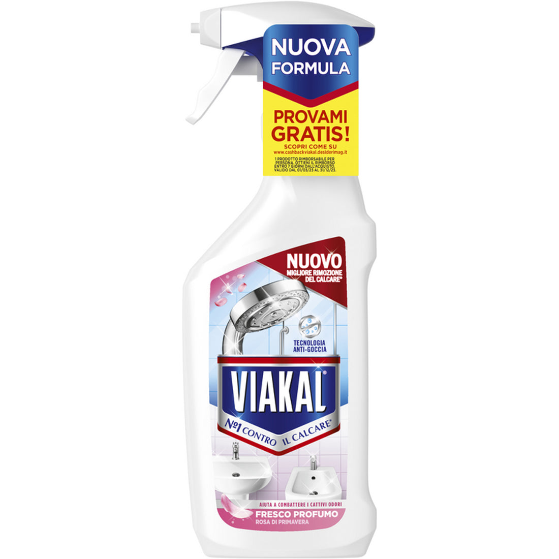 Viakal Fresco Profumato Spray Ml470