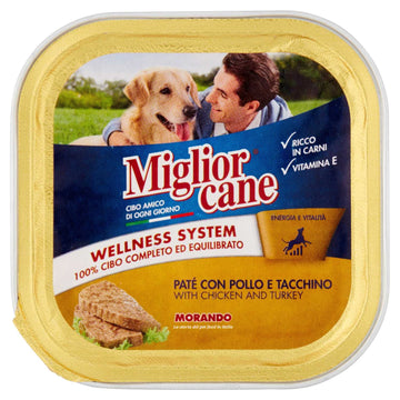 Miglior Cane Vaschette 150Gr Pollo / Tacchino