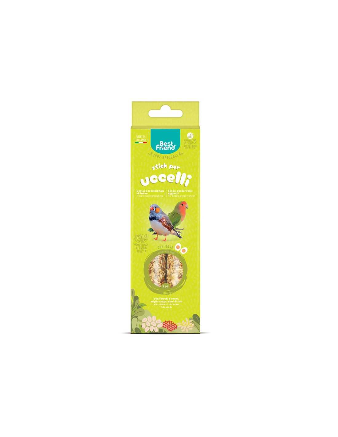 Best Friend Stick Per Uccelli 85G Uova 2Pz