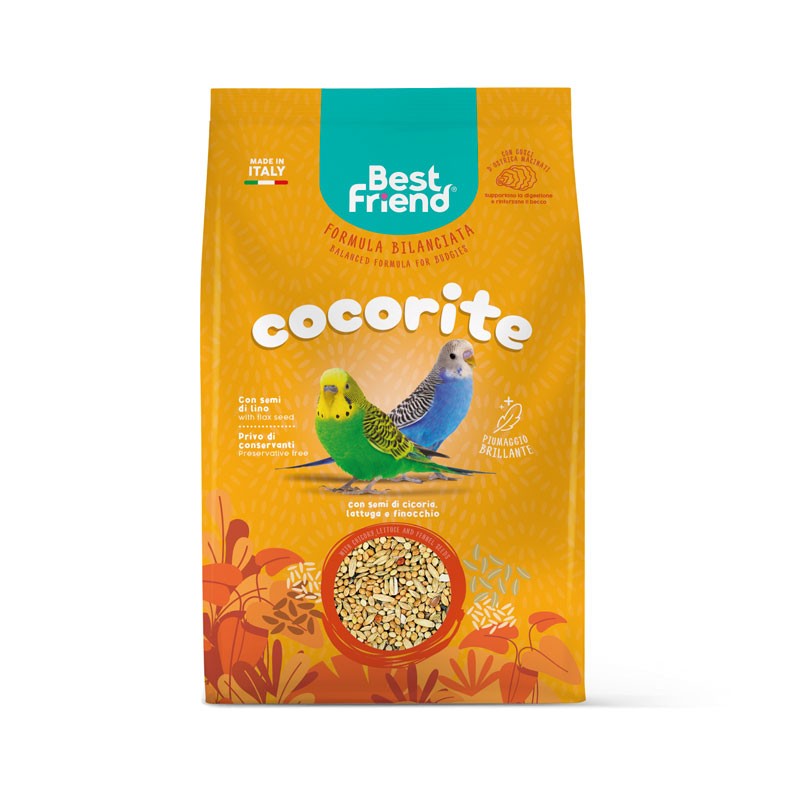 Best Friend Mangime Per Cocorite 500G