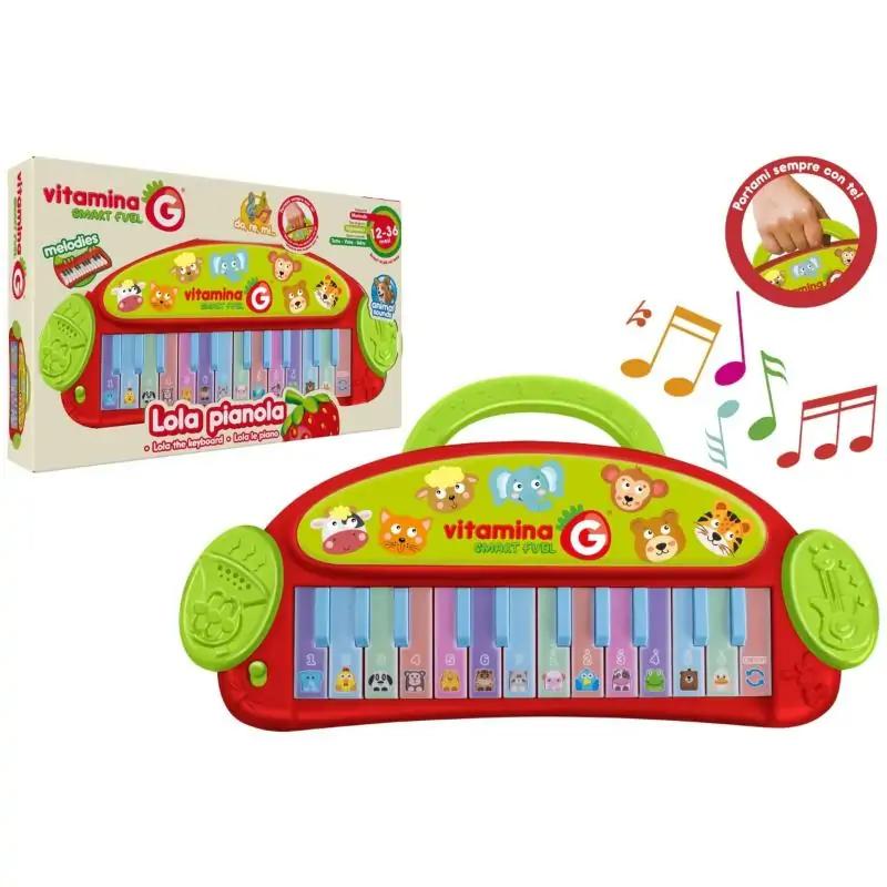 Pianola Animali B/O 24 Tasti