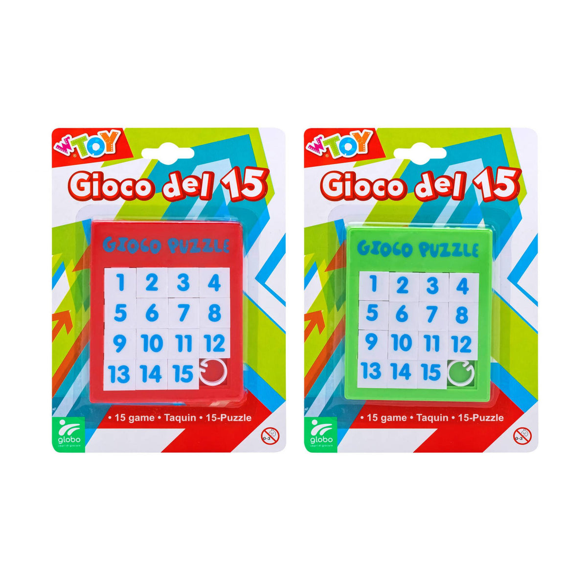 Globo Gioco Del 15 8,6X10,5Cm