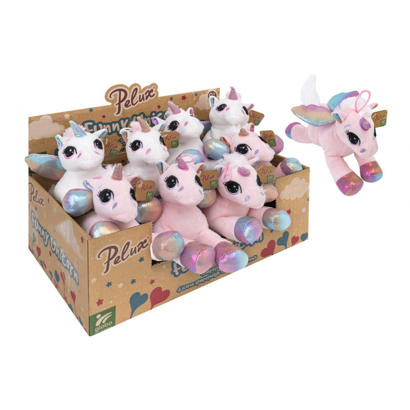 Globo Pelux Unicorno Steso Cm45 - 3 Col