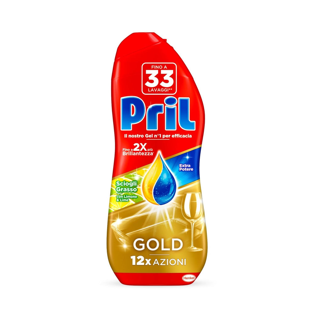 Pril - Gold Gel Lavastoviglie Limone Lv33