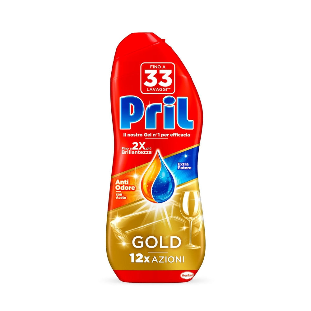Pril - Gold Gel Lavastoviglie Aceto Lv33