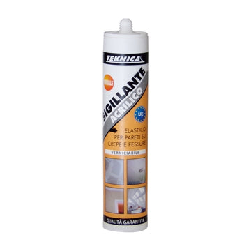 Teknica Sigillante Acrilico Bianco 310Ml