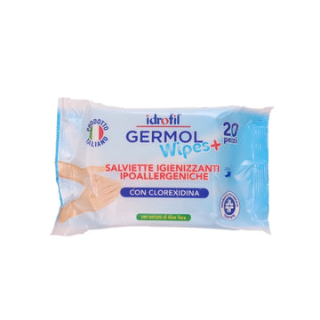 Idrofil - Germol Wips Salviette igienizzanti 20Pz