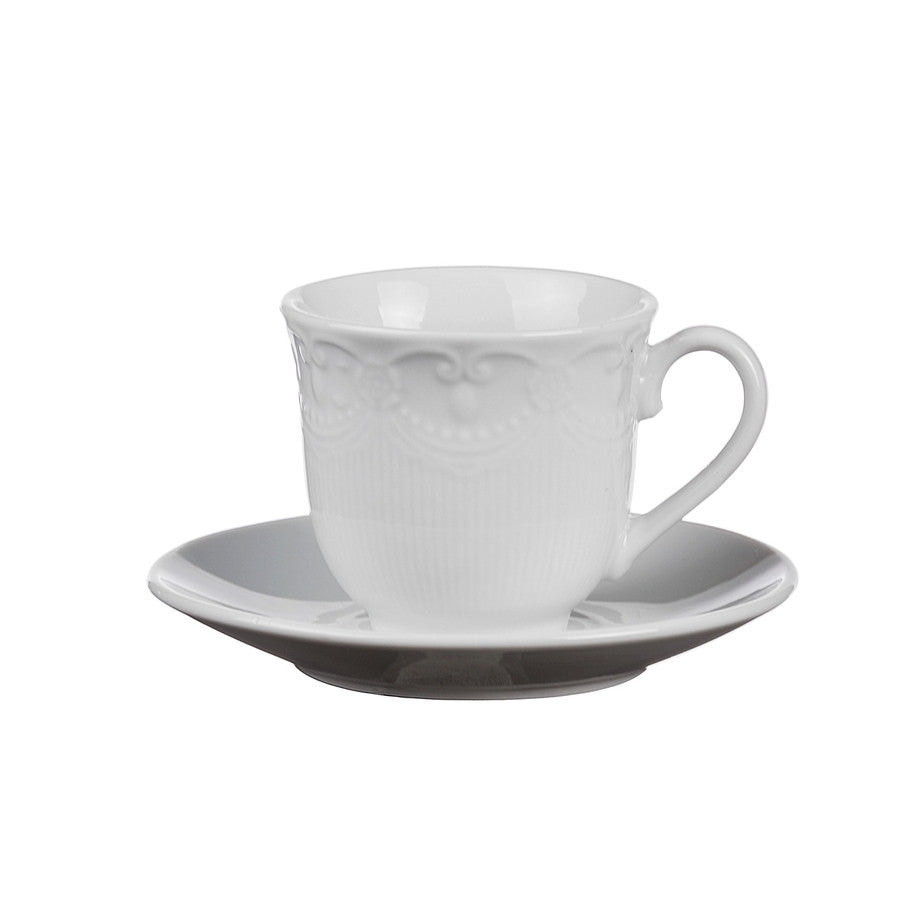 Ad - Servizio Caffè Porcellana 6 Pz