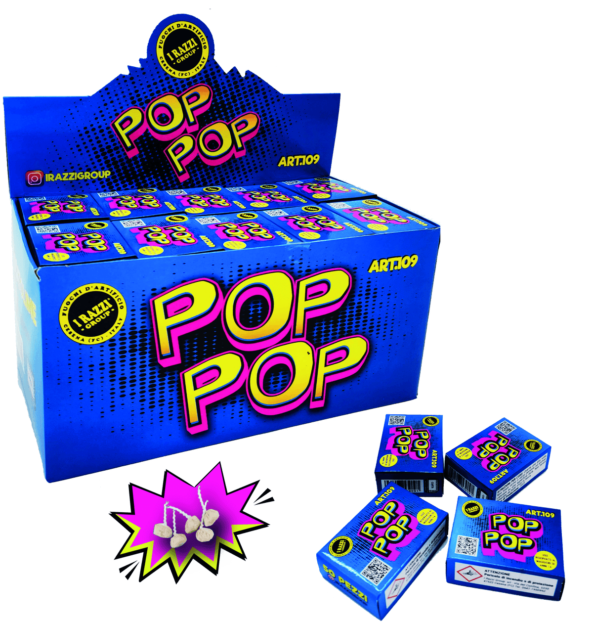 I Razzi Group PopPop50 1pz