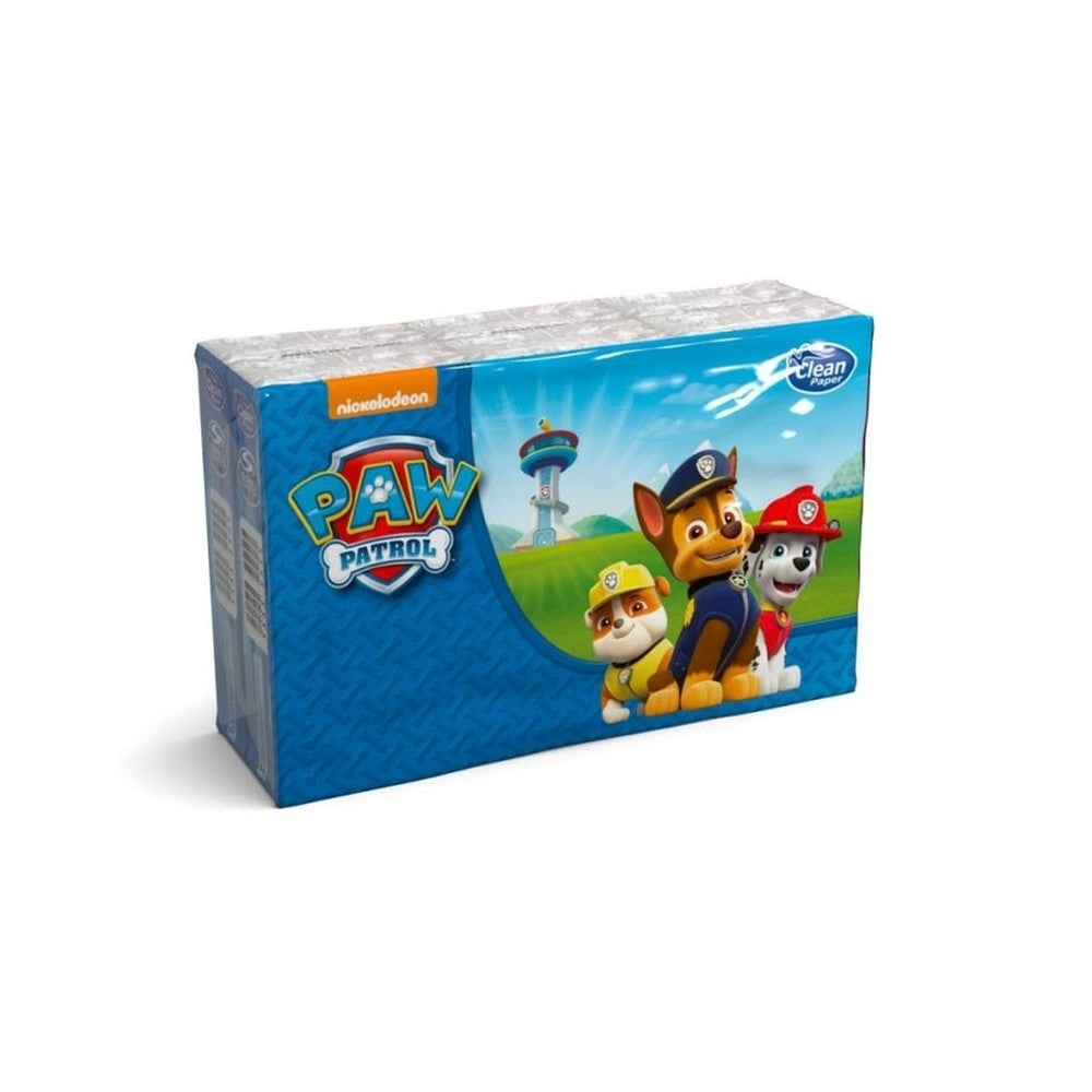 Clean Paper - Fazzoletti Decorati Paw Patrol 6Pz
