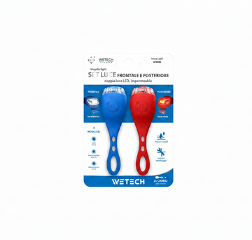 Wetech Luce Frontale E Posteriore -R