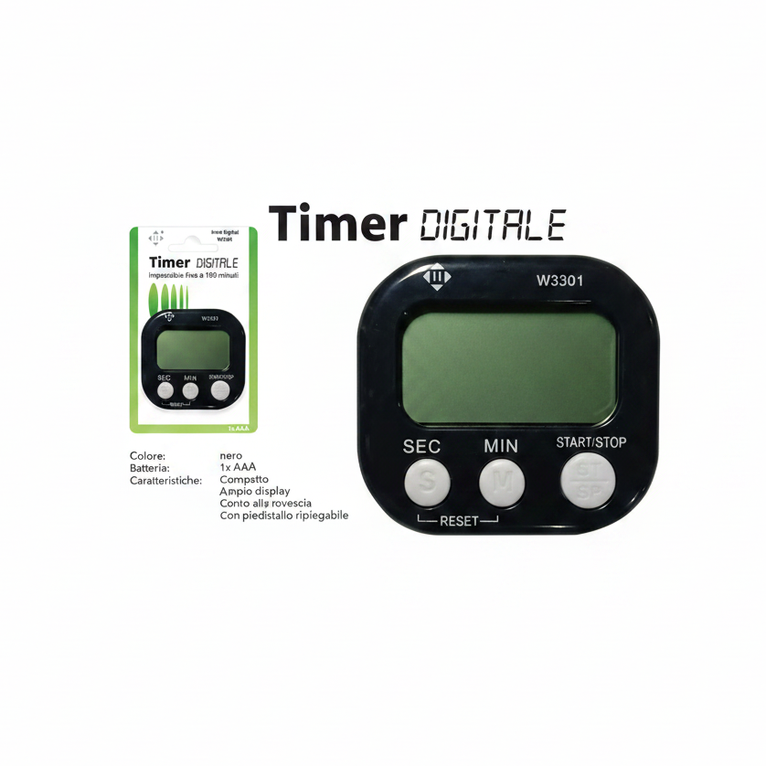 Wetech Timer Digitale 1Xaaa