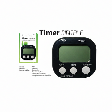 Wetech Timer Digitale 1Xaaa