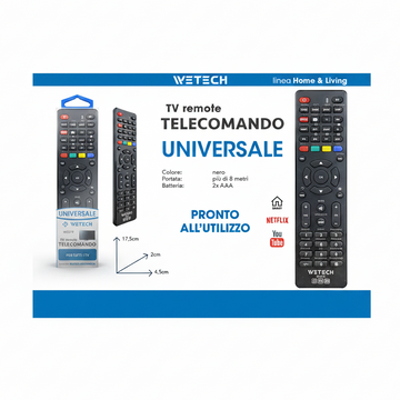 Wetech Telecomando Tv Univarsale2