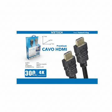 Wetech Cavo Hdmi 3.0Mt 4K