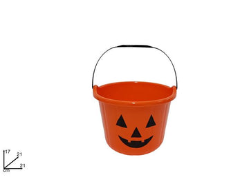 Ss Hw Secchiello Zucca Plastica 20Cm 2 Col.