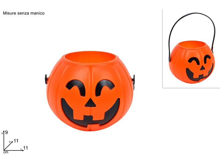 Ss Hw Secchiello Zucca Plastica 9Cm