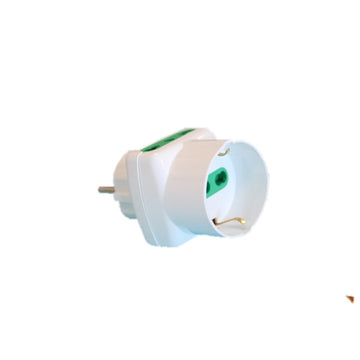 Extrastar - Adattatore  spina shuko 2 prese 10/16A