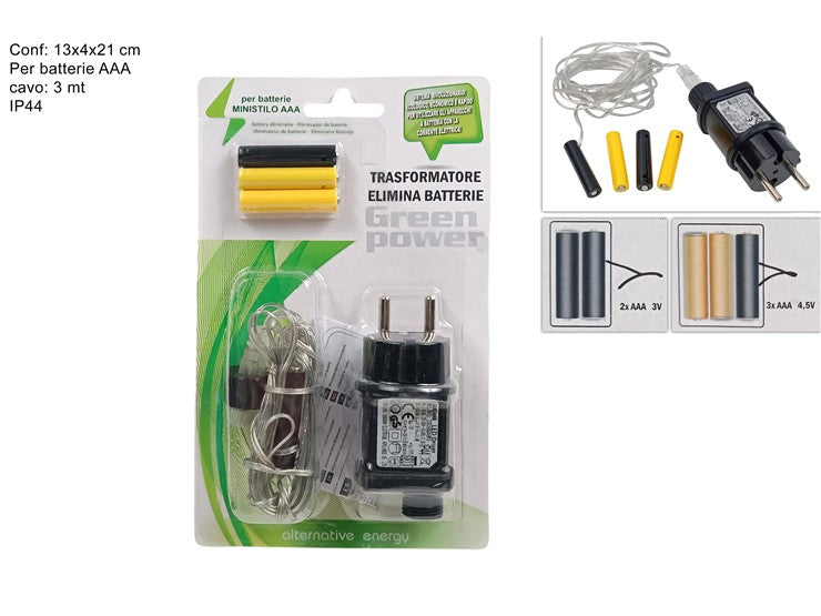Christmas Alimentatore Sostitutivo Batterieministilo Aaa Art