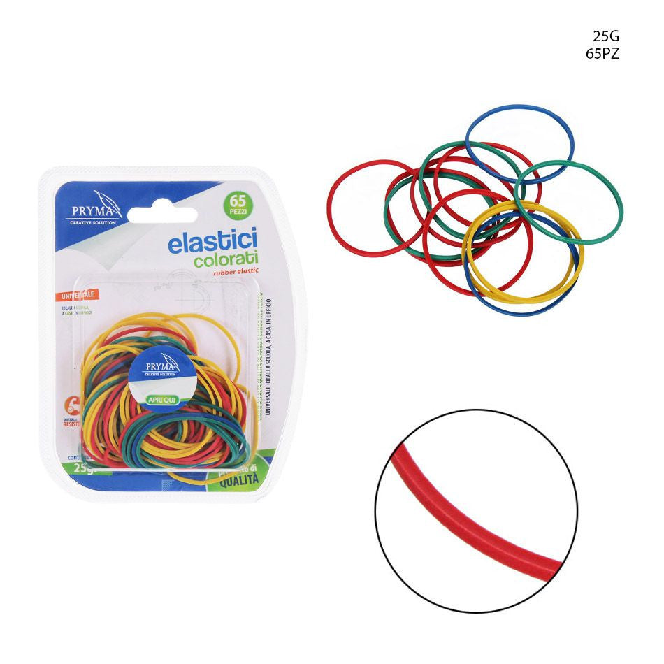 Pryma Elastici colorati 35GR 60PZ