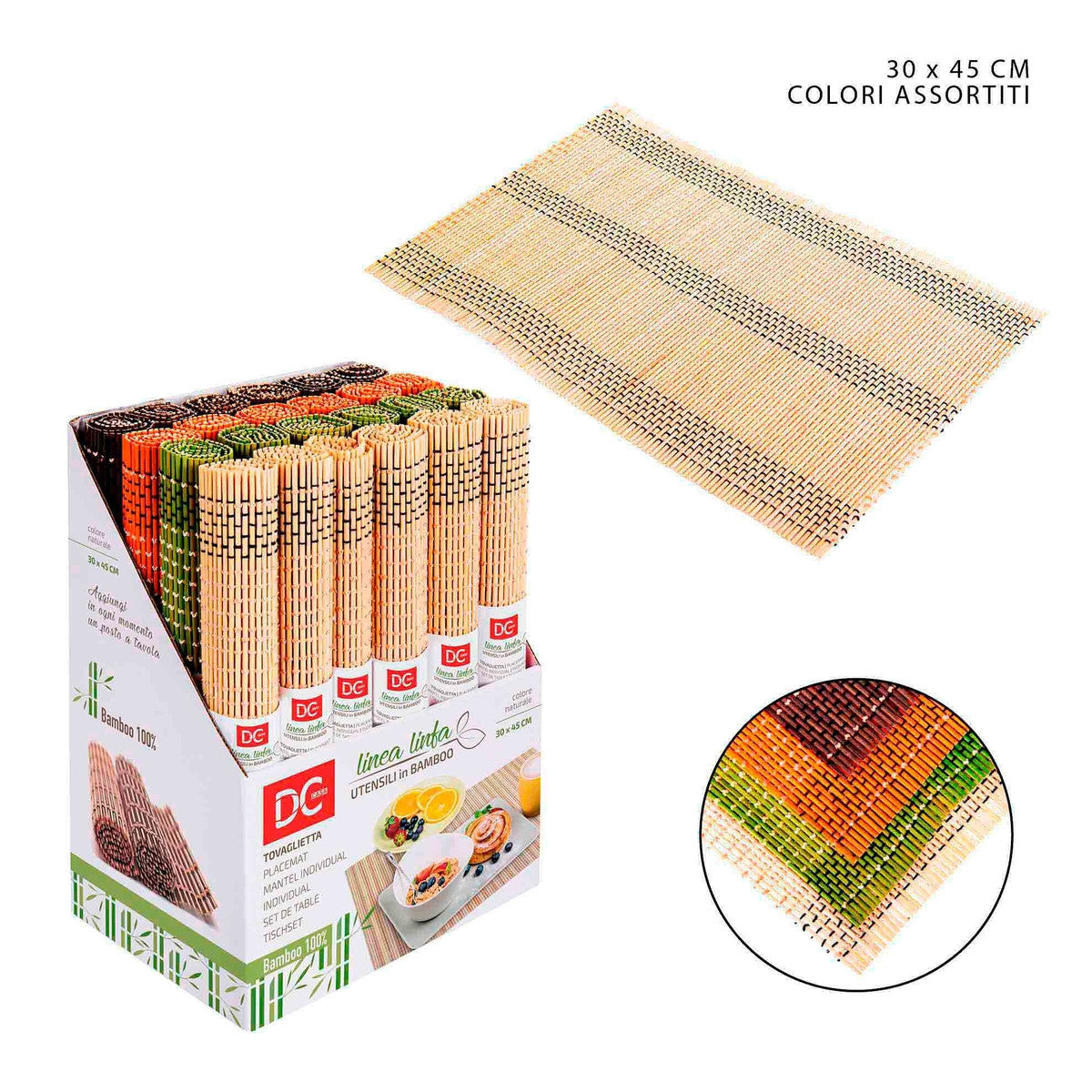 Dc Tovaglietta Bamboo 30X45 Cm