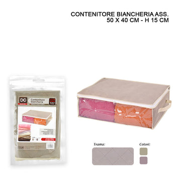 Dc - Contenitore Per Biancheria 50X40X15Cm