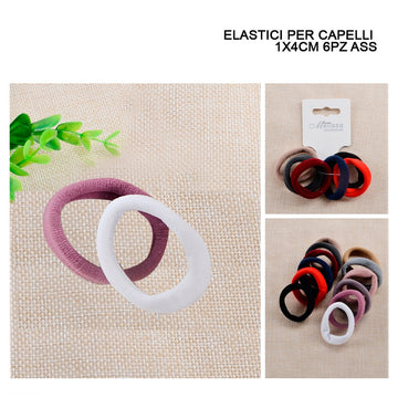 Melissa - Elastici Per Capelli 1X4Cm 6Pz
