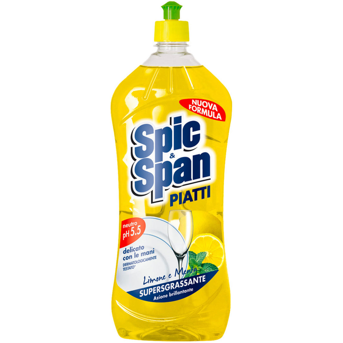Spic&amp;Span Dishes 1L Lemon/Mint