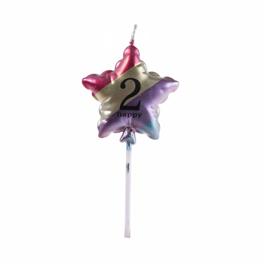 Dz - Party Candela A Stella Happy 2 11Cm