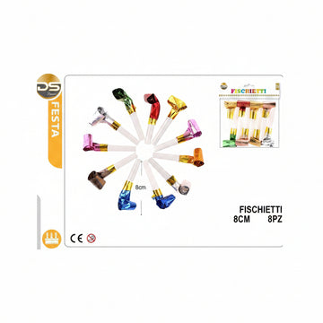 Dz - Party Fischietti 8Pz
