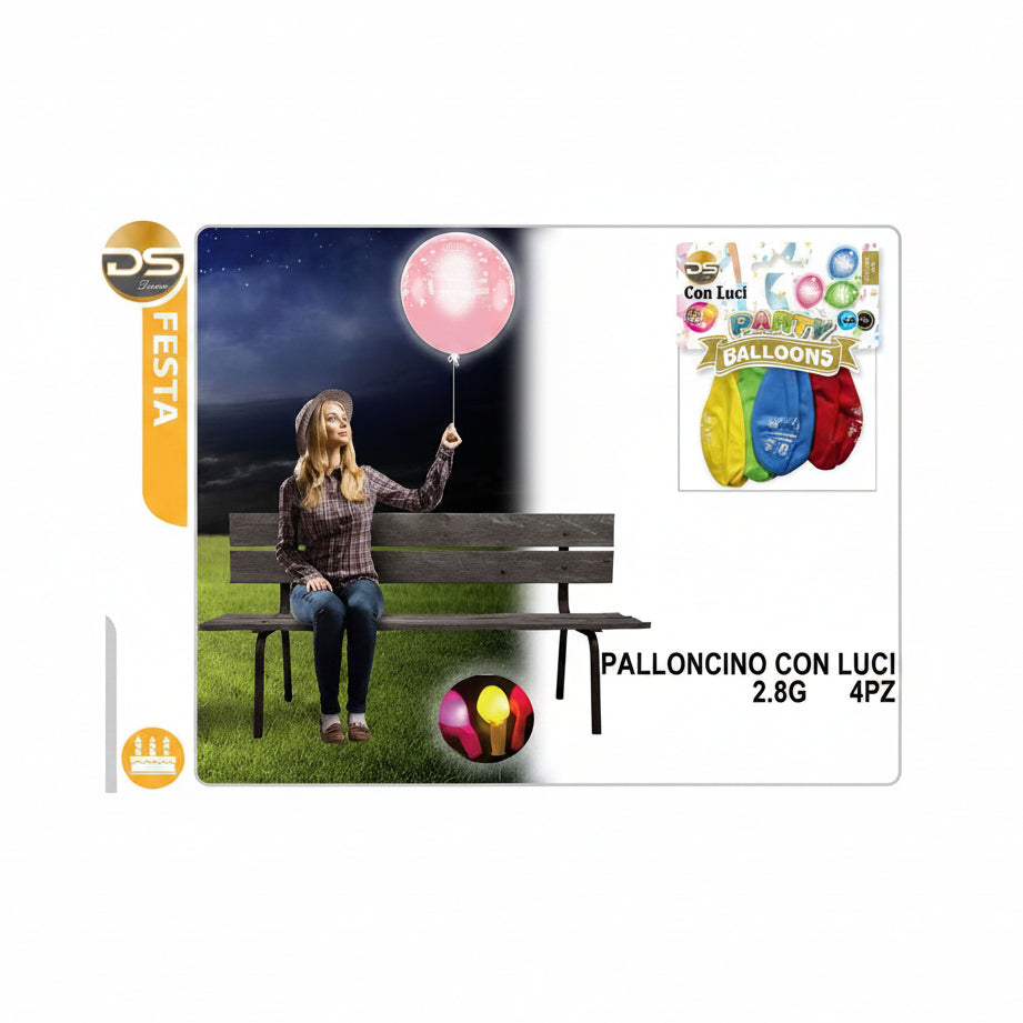 Dz - Party Palloncini Led Decorato