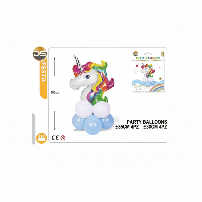Dz - Party Balloons Unicorno