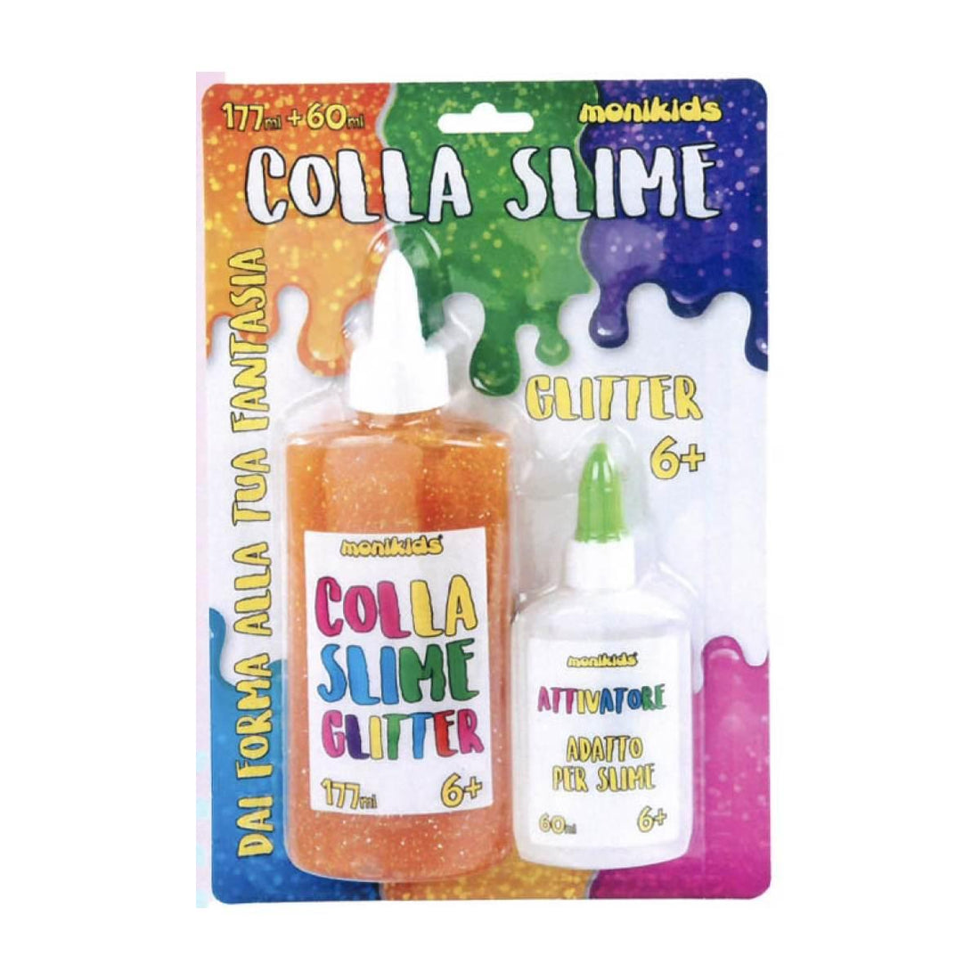 Nik Colla Slime Glitt 177Ml Attiv 60Ml